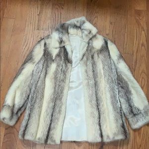 Fur coat